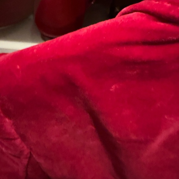 Tom Ford Women's Red/Pink Velvet Blazer - Picture 5 of 8